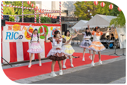 RICサマーイブニングカーニバルボランティア参加