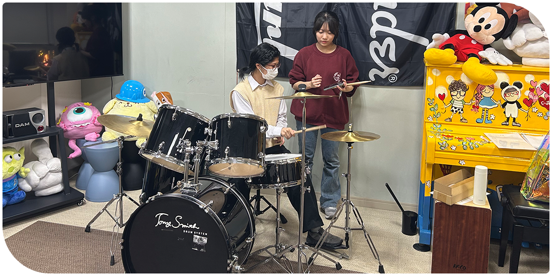 ドラム教室開催