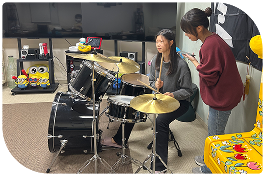 ドラム教室開催