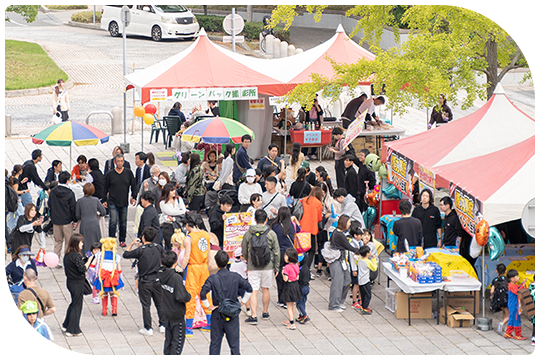 ハロウィーンフェスティバル2025ブースサポートに参加