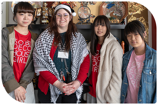 CHIC WINTER BAZAARブースサポートに参加