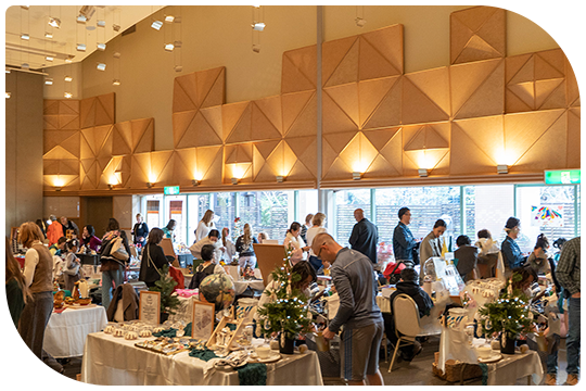 CHIC WINTER BAZAARブースサポートに参加