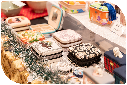 CHIC WINTER BAZAARブースサポートに参加