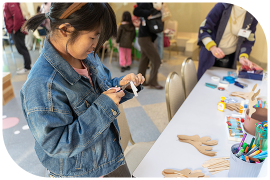 CHIC WINTER BAZAARブースサポートに参加