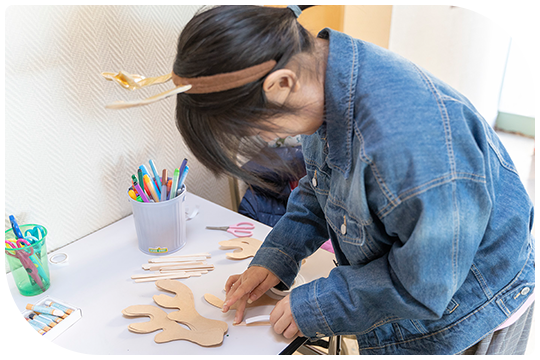 CHIC WINTER BAZAARブースサポートに参加