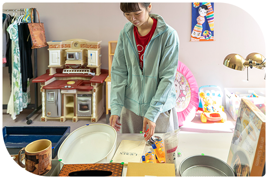 CHIC WINTER BAZAARブースサポートに参加