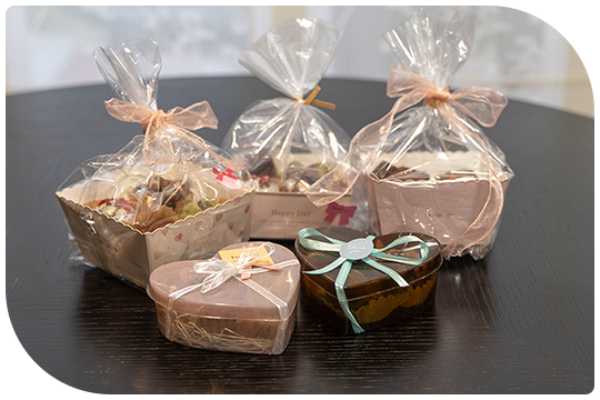 バレンタインスイーツの料理教室開催